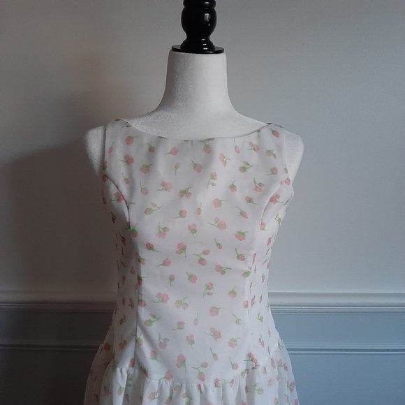 Vintage Floral Dress - Picture 4 of 4